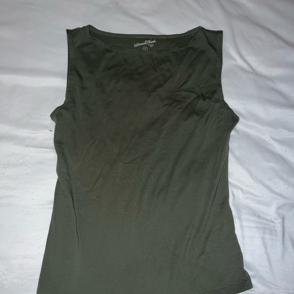 Universal Thread Dark Green Tank Top